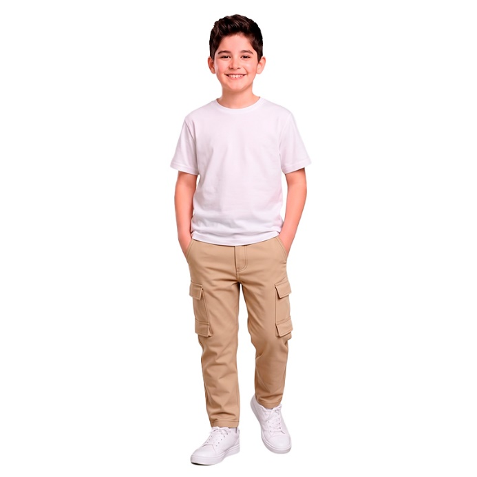 PANTALON CARGO NIÑO JO39832B