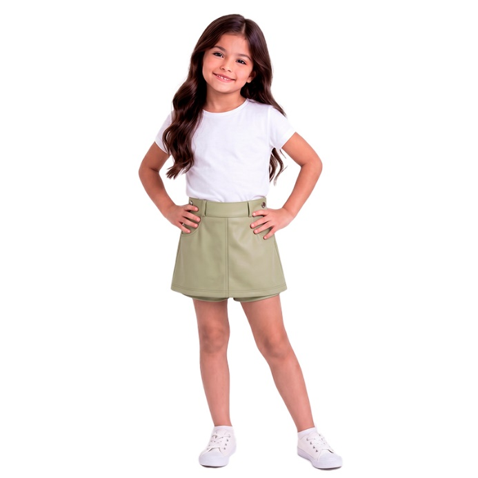 FALDA SHORT DE NIÑA 61290282