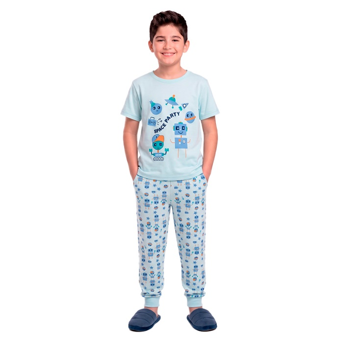 PIJAMA 2 PIESAS NIÑO KR0354BB