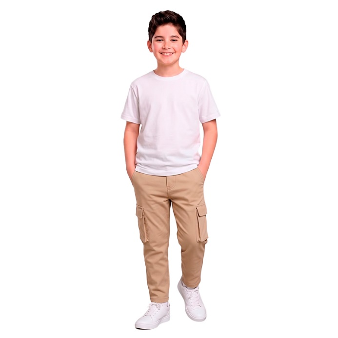 PANTALON CARGO NIÑO JO39833B