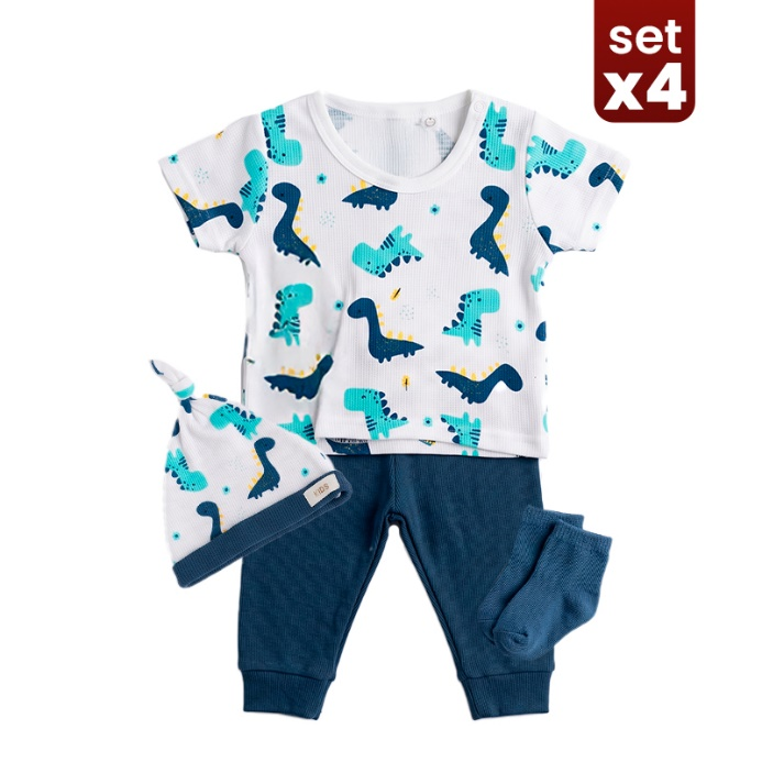 SET DE 4 PIEZAS BEBE KR0742BB