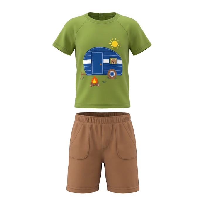 CONJUNTO CASUAL BEBE KR0588BB