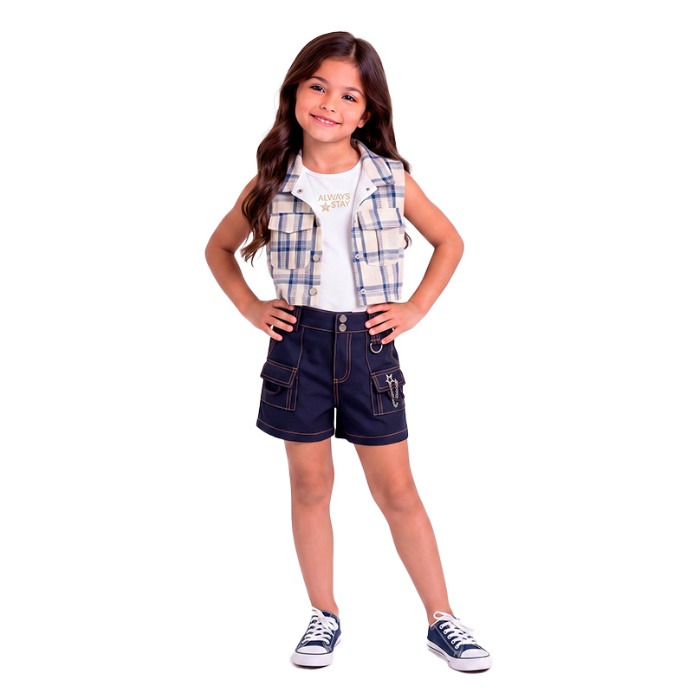CONJUNTO 3 PIEZAS NIÑA ZW12889